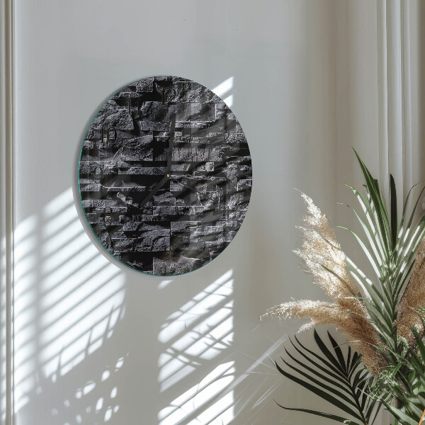 Reloj de pared redondo Piedras