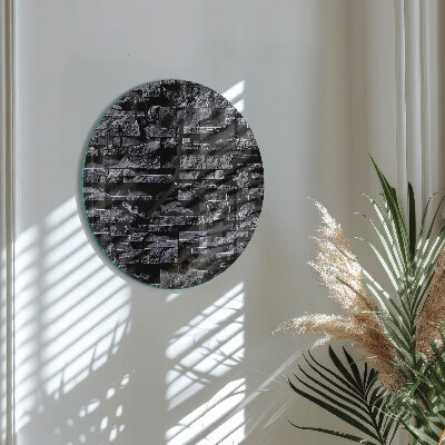 Reloj de pared redondo Piedras