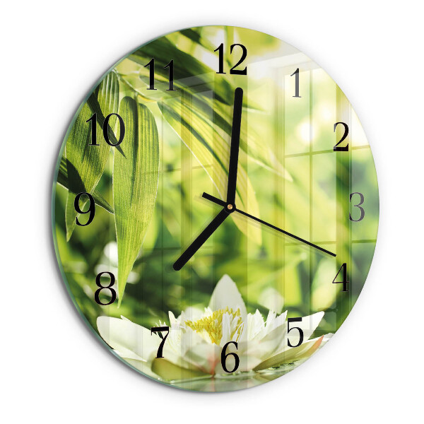 Reloj de pared redondo Naturaleza