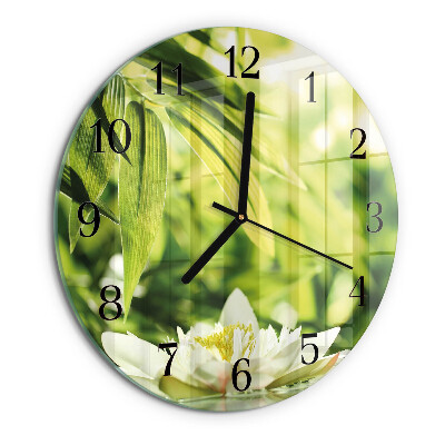 Reloj de pared redondo Naturaleza