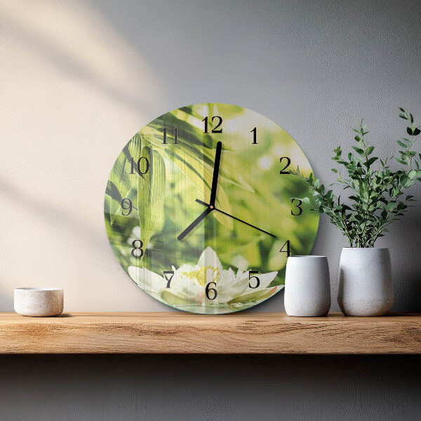 Reloj de pared redondo Naturaleza