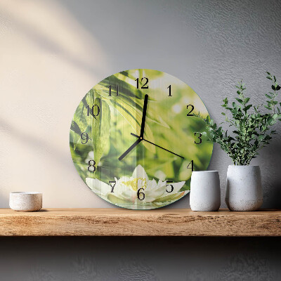 Reloj de pared redondo Naturaleza