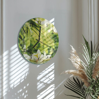 Reloj de pared redondo Naturaleza
