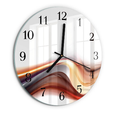 Reloj de pared redondo Abstracción