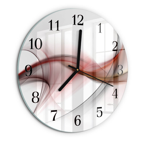 Reloj de pared redondo Abstracción
