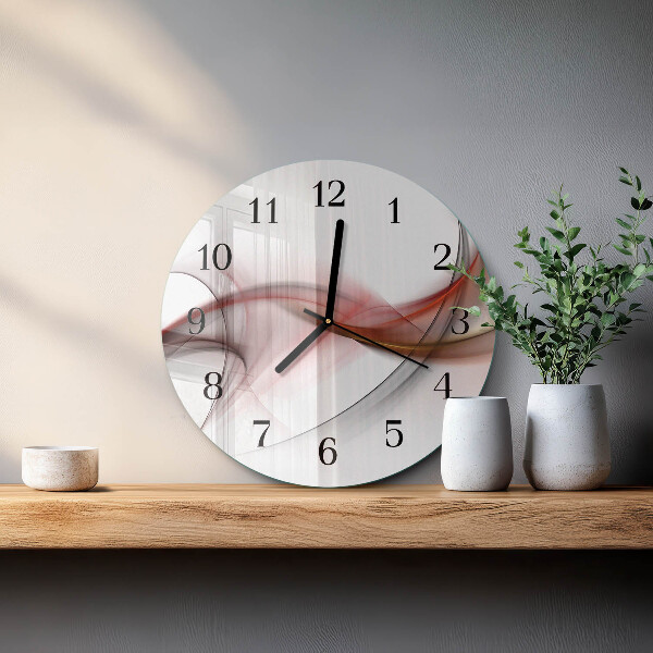 Reloj de pared redondo Abstracción