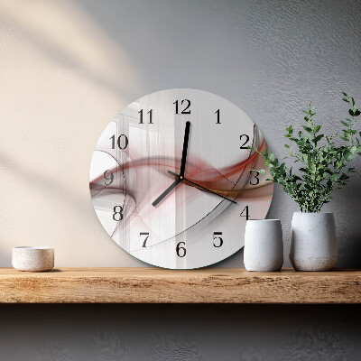 Reloj de pared redondo Abstracción