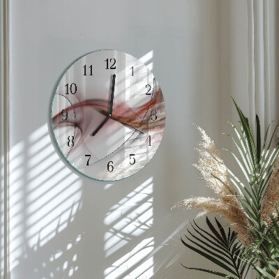 Reloj de pared redondo Abstracción