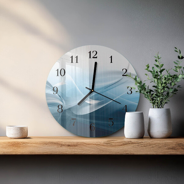 Reloj de pared redondo Abstracción
