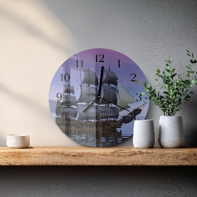 Reloj de pared redondo Navegación