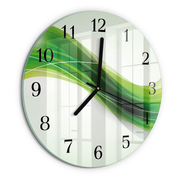 Reloj de pared redondo Abstracción