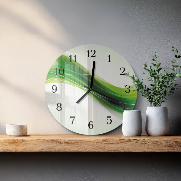 Reloj de pared redondo Abstracción