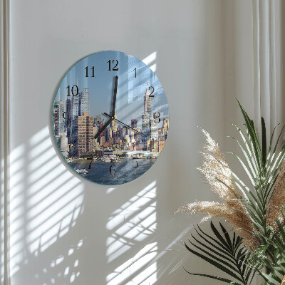 Reloj de pared redondo Horizonte