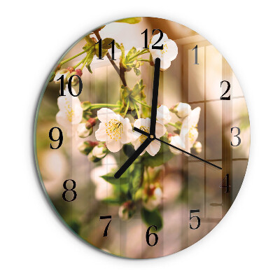 Reloj de pared redondo Naturaleza