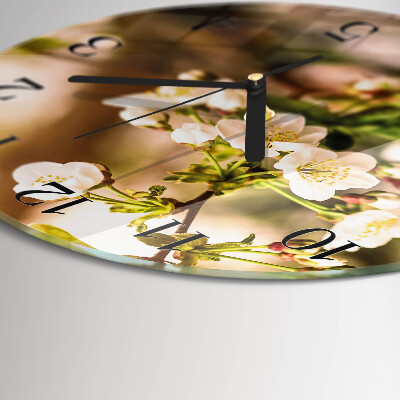 Reloj de pared redondo Naturaleza