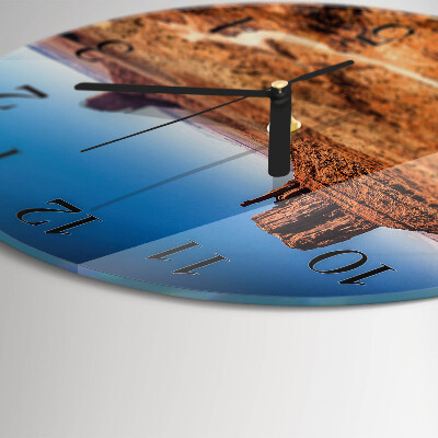Reloj de pared redondo Desierto