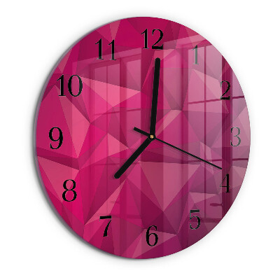 Reloj de pared redondo Abstracción