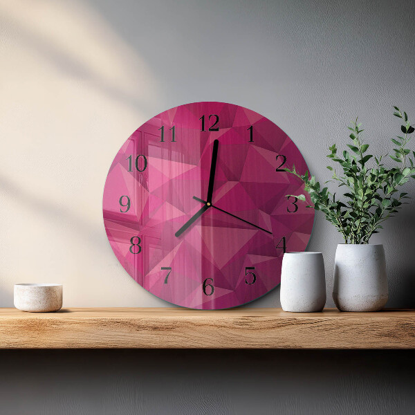 Reloj de pared redondo Abstracción
