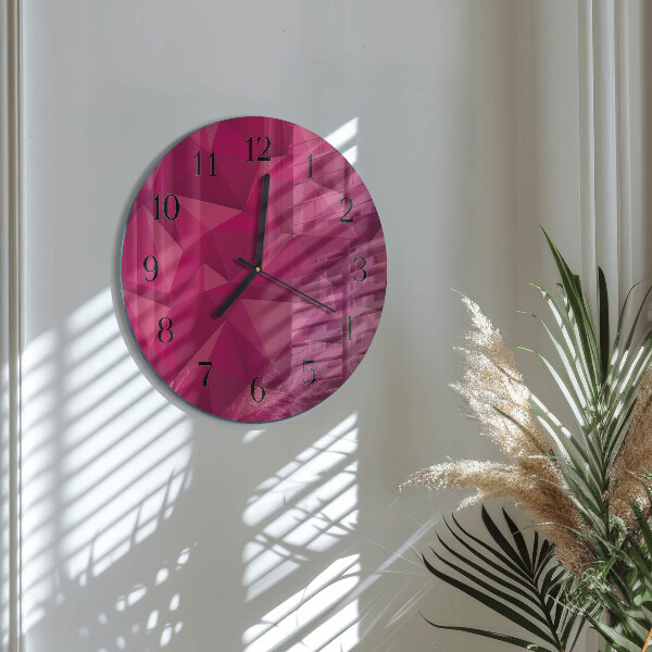 Reloj de pared redondo Abstracción