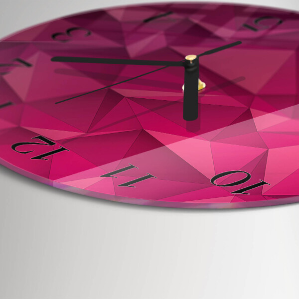 Reloj de pared redondo Abstracción