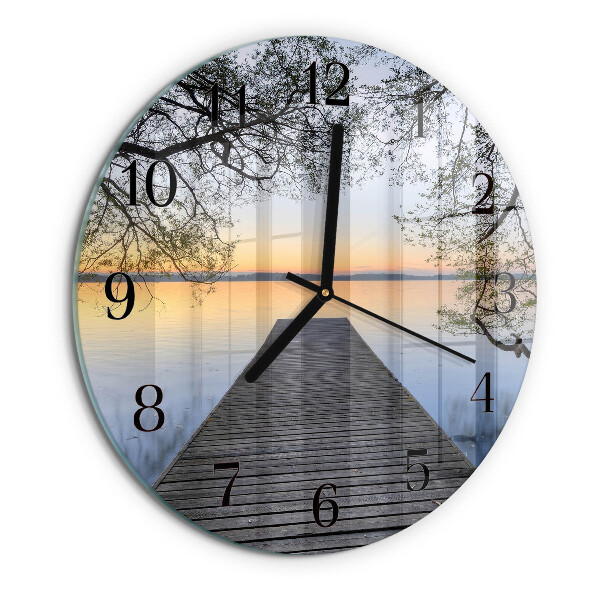 Reloj de pared redondo Oscuridad