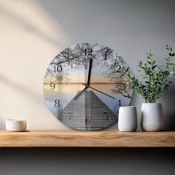 Reloj de pared redondo Oscuridad