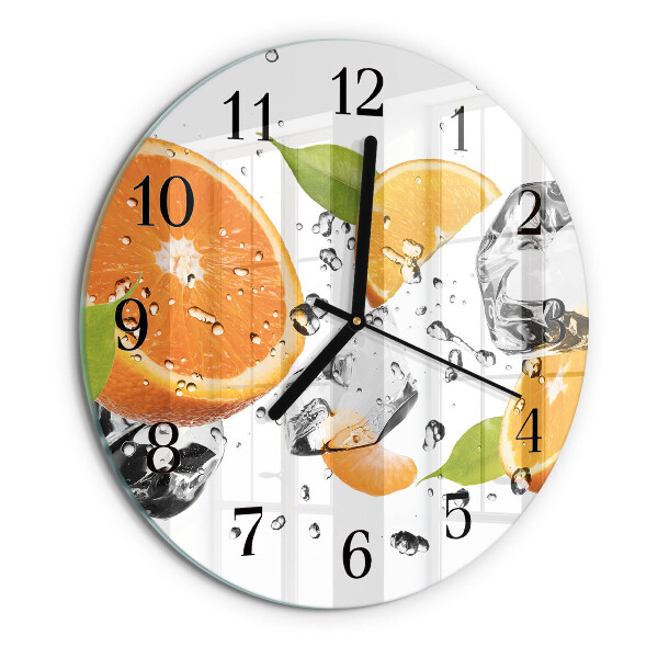 Reloj de pared redondo Naranjas