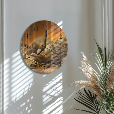 Reloj de pared redondo Pan