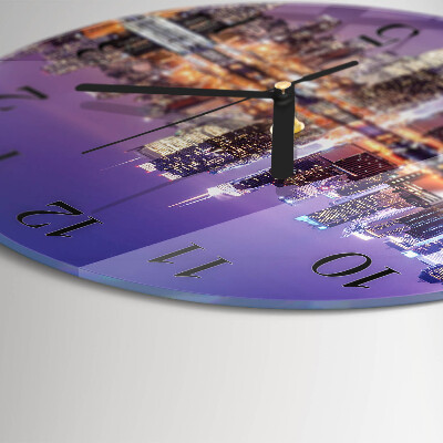 Reloj de pared redondo Ciudad