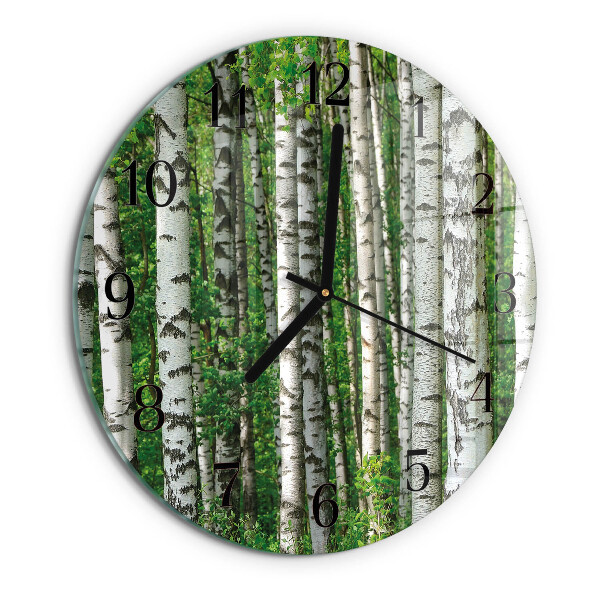 Reloj de pared redondo Abedules