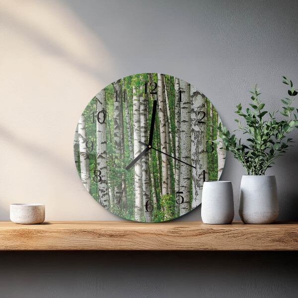 Reloj de pared redondo Abedules