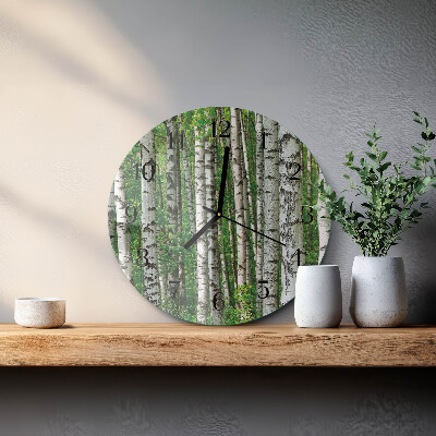 Reloj de pared redondo Abedules