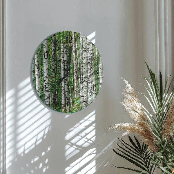 Reloj de pared redondo Abedules