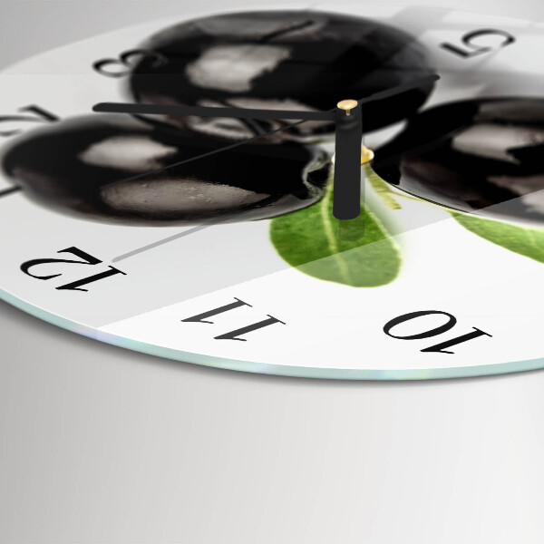 Reloj de pared redondo Aceitunas