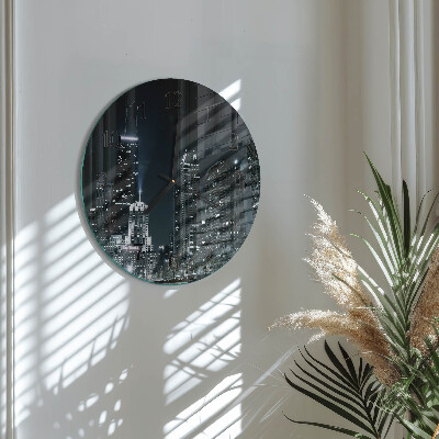 Reloj de pared redondo Ciudad
