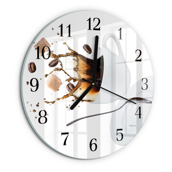 Reloj de pared redondo Taza