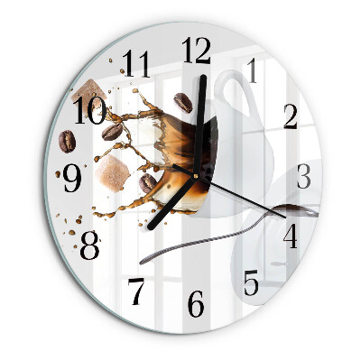 Reloj de pared redondo Taza