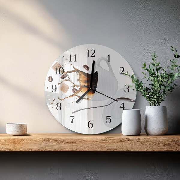 Reloj de pared redondo Taza