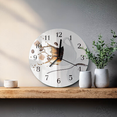 Reloj de pared redondo Taza