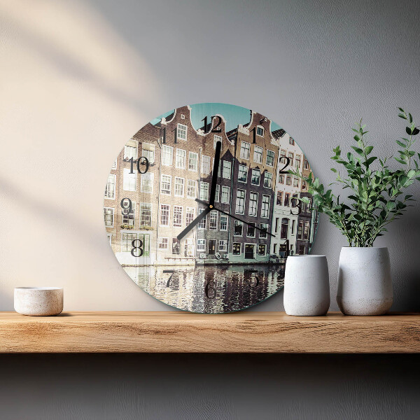Reloj de pared redondo Casas