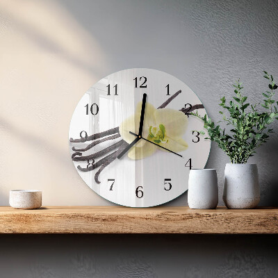 Reloj de pared redondo Vainilla