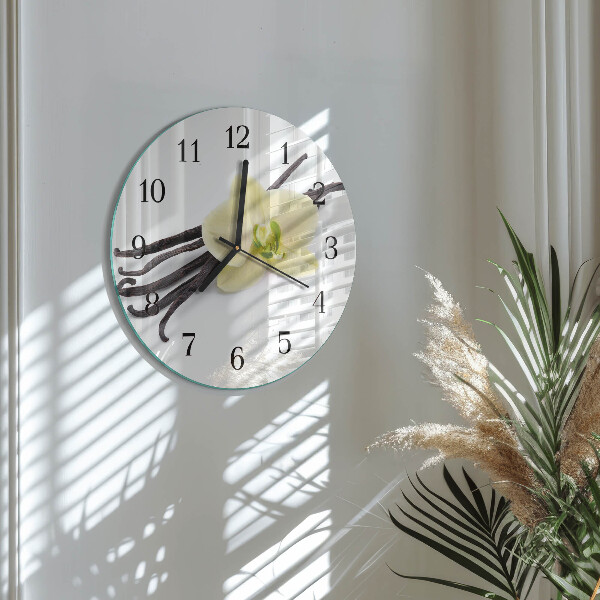 Reloj de pared redondo Vainilla