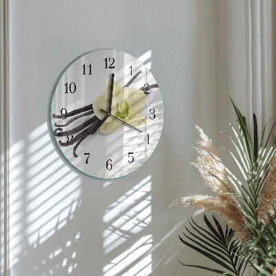 Reloj de pared redondo Vainilla