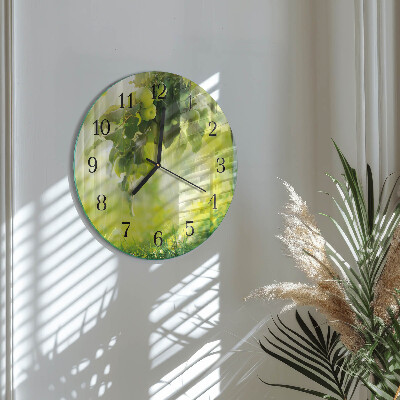 Reloj de pared redondo Manzano