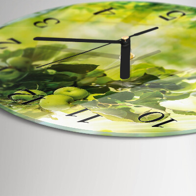 Reloj de pared redondo Manzano