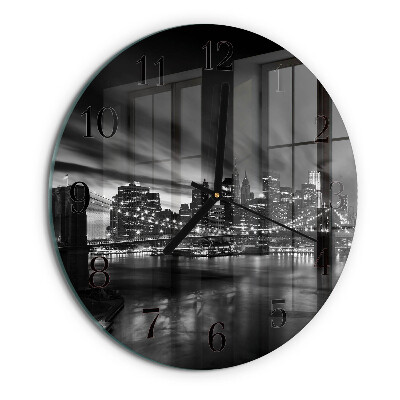 Reloj de pared redondo Ciudad