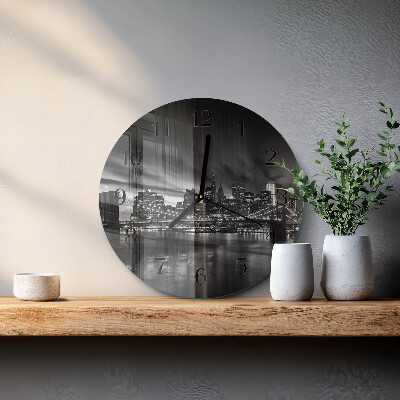 Reloj de pared redondo Ciudad