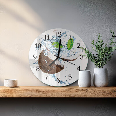 Reloj de pared redondo Coco