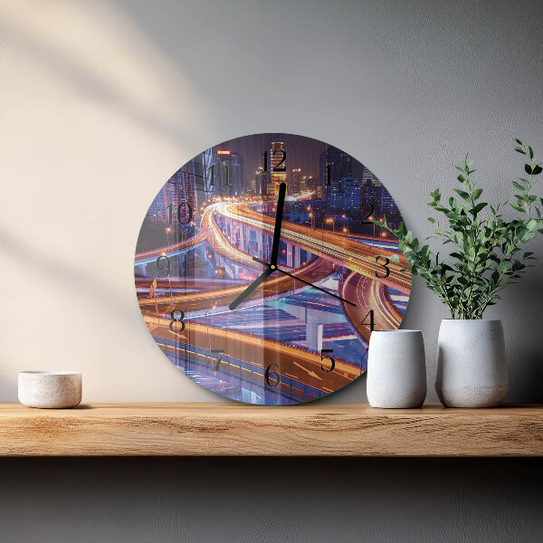 Reloj de pared redondo Transferir