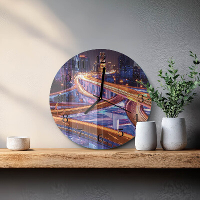 Reloj de pared redondo Transferir
